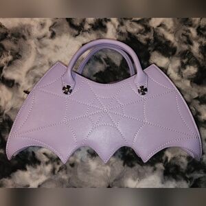 Purple Bat Purse
